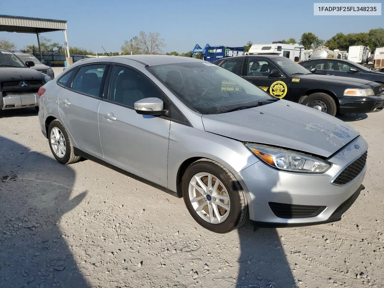 2015 Ford Focus Se VIN: 1FADP3F25FL348235 Lot: 74366514