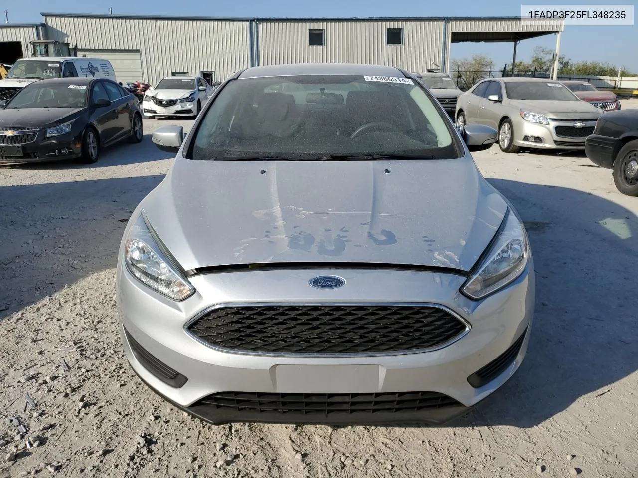 2015 Ford Focus Se VIN: 1FADP3F25FL348235 Lot: 74366514