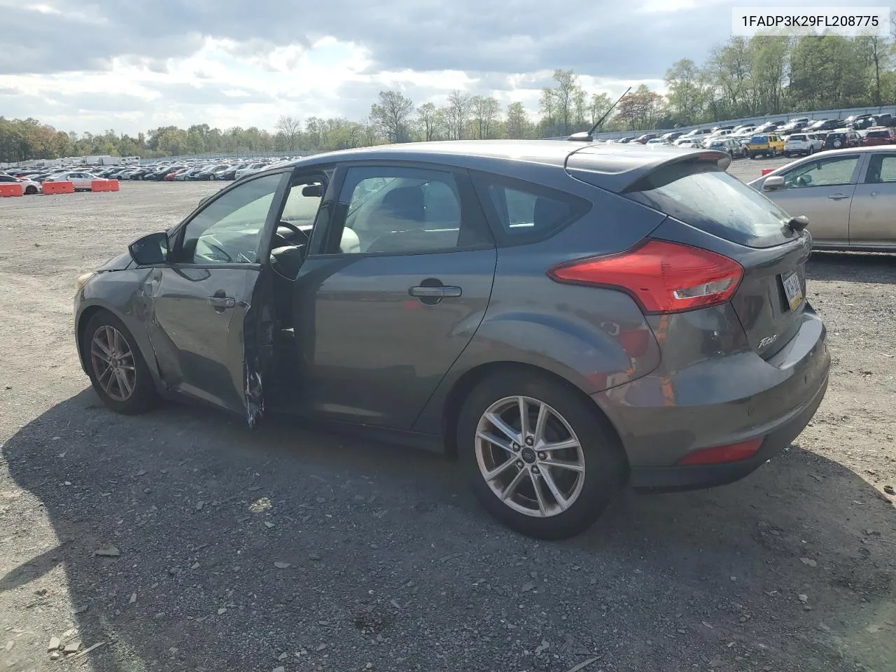 2015 Ford Focus Se VIN: 1FADP3K29FL208775 Lot: 74582254