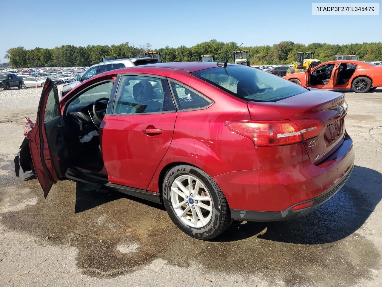 2015 Ford Focus Se VIN: 1FADP3F27FL345479 Lot: 74588074