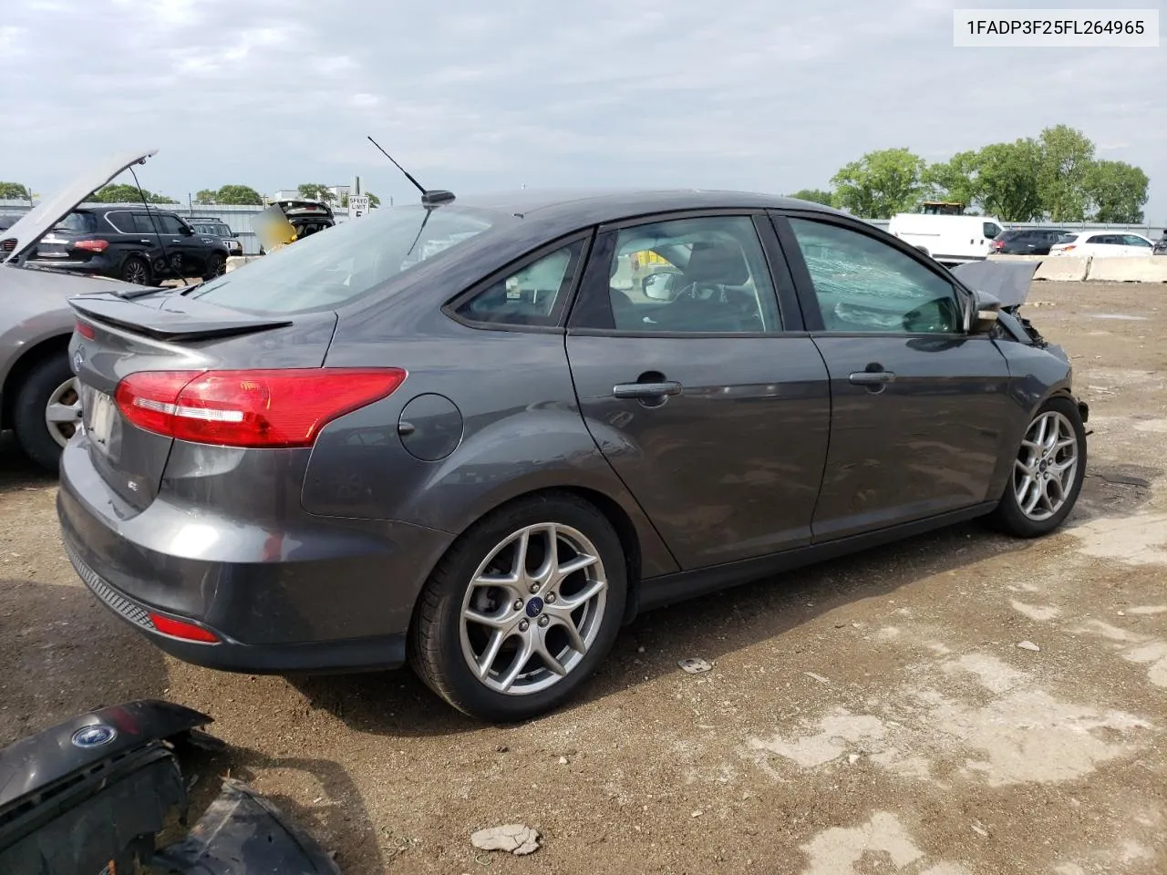 2015 Ford Focus Se VIN: 1FADP3F25FL264965 Lot: 74609044