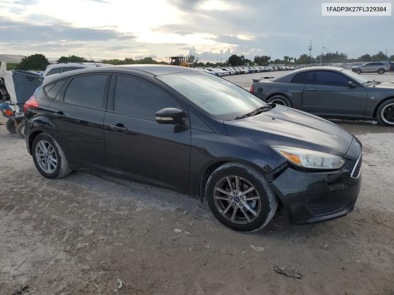 2015 Ford Focus Se VIN: 1FADP3K27FL329384 Lot: 74612524