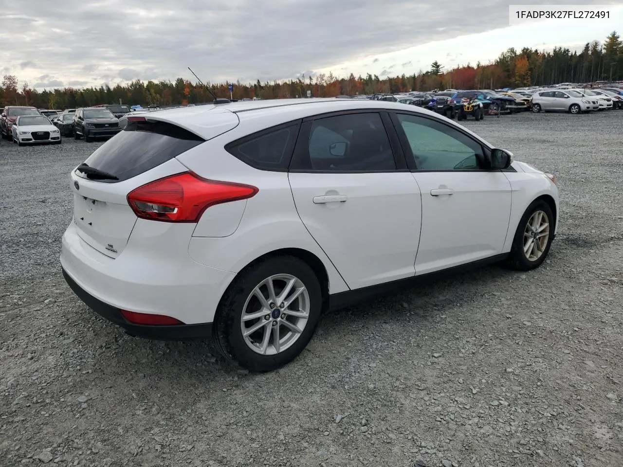 2015 Ford Focus Se VIN: 1FADP3K27FL272491 Lot: 74859554