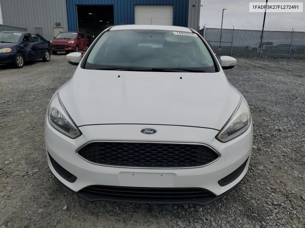 2015 Ford Focus Se VIN: 1FADP3K27FL272491 Lot: 74859554