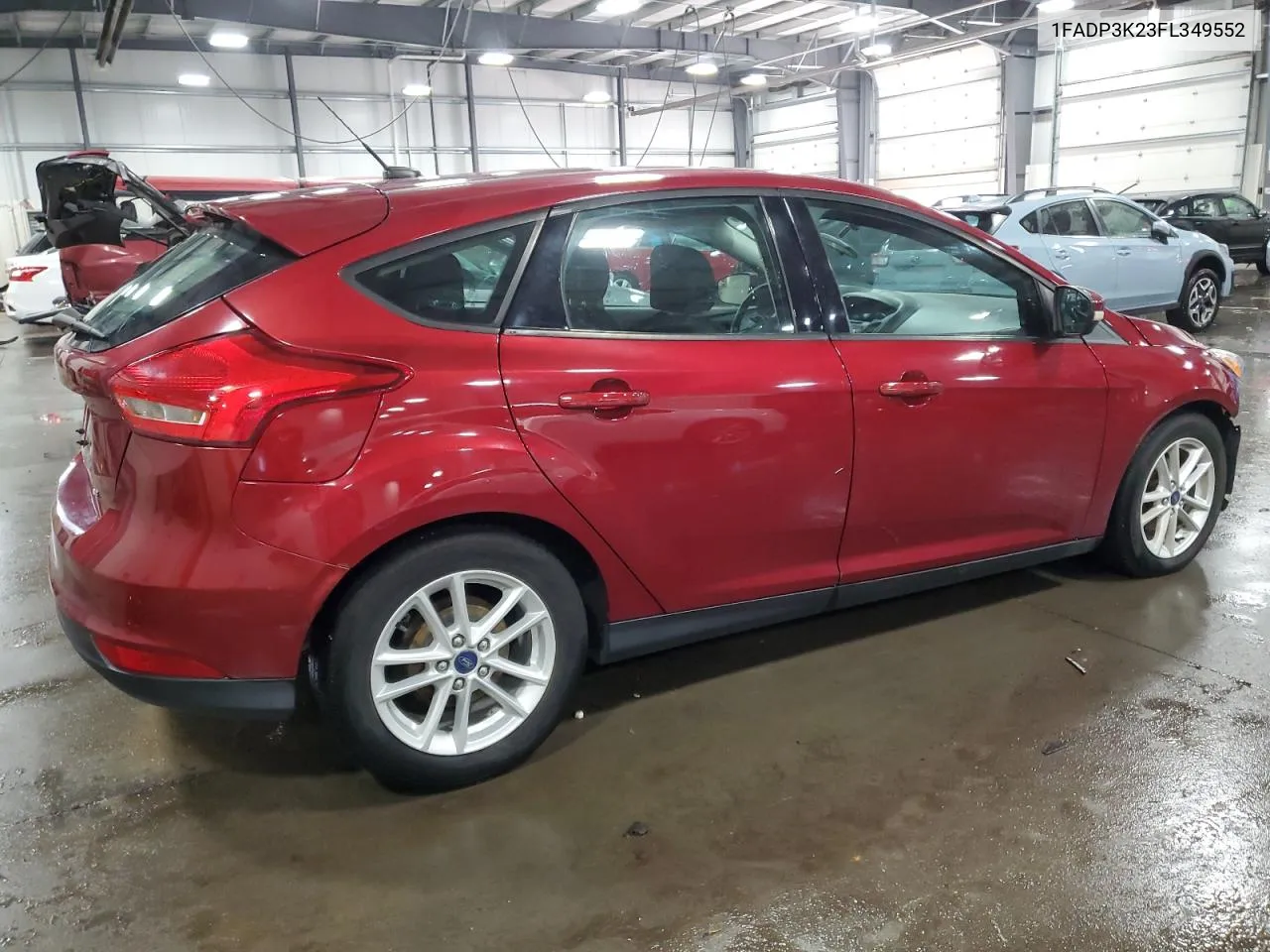 2015 Ford Focus Se VIN: 1FADP3K23FL349552 Lot: 74930314