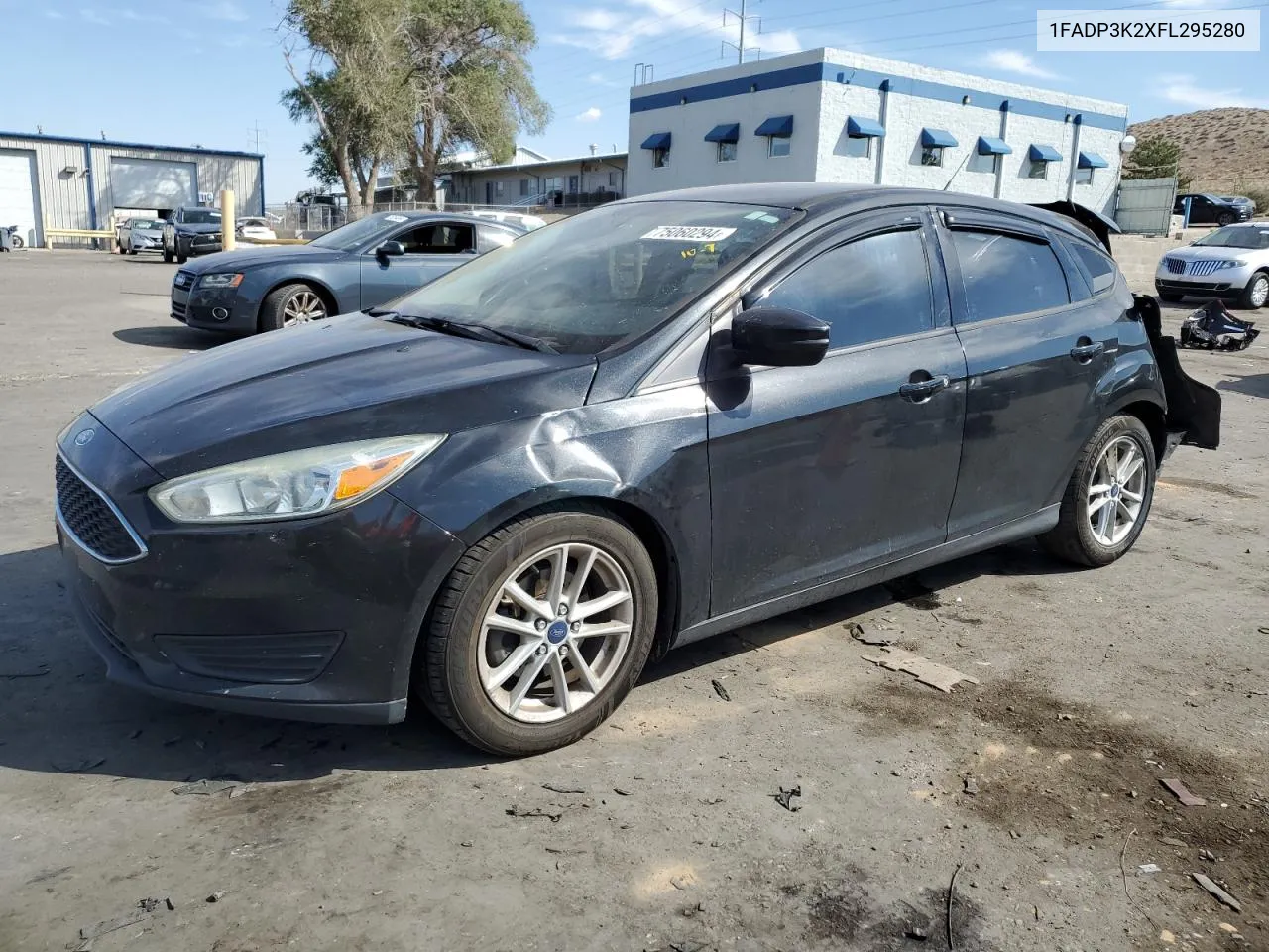 2015 Ford Focus Se VIN: 1FADP3K2XFL295280 Lot: 75060294