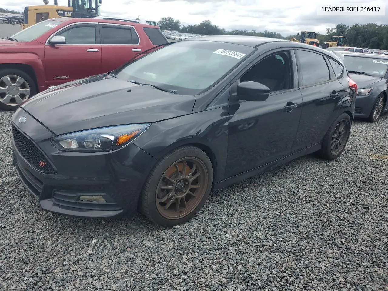 2015 Ford Focus St VIN: 1FADP3L93FL246417 Lot: 75072264