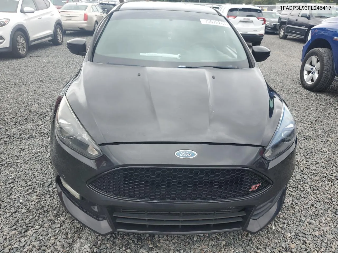 2015 Ford Focus St VIN: 1FADP3L93FL246417 Lot: 75072264