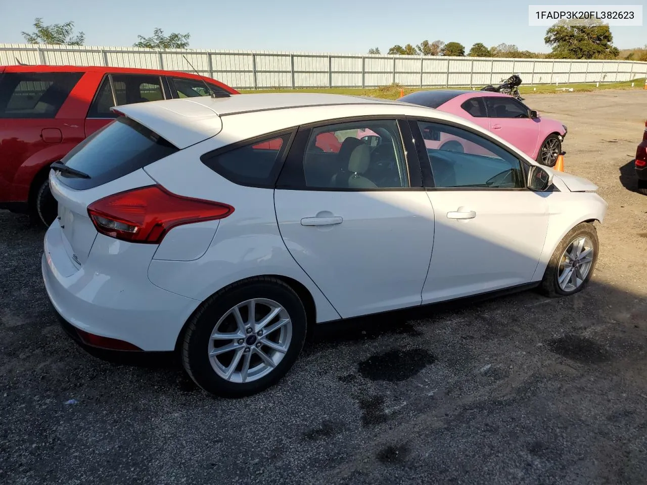 2015 Ford Focus Se VIN: 1FADP3K20FL382623 Lot: 75161964