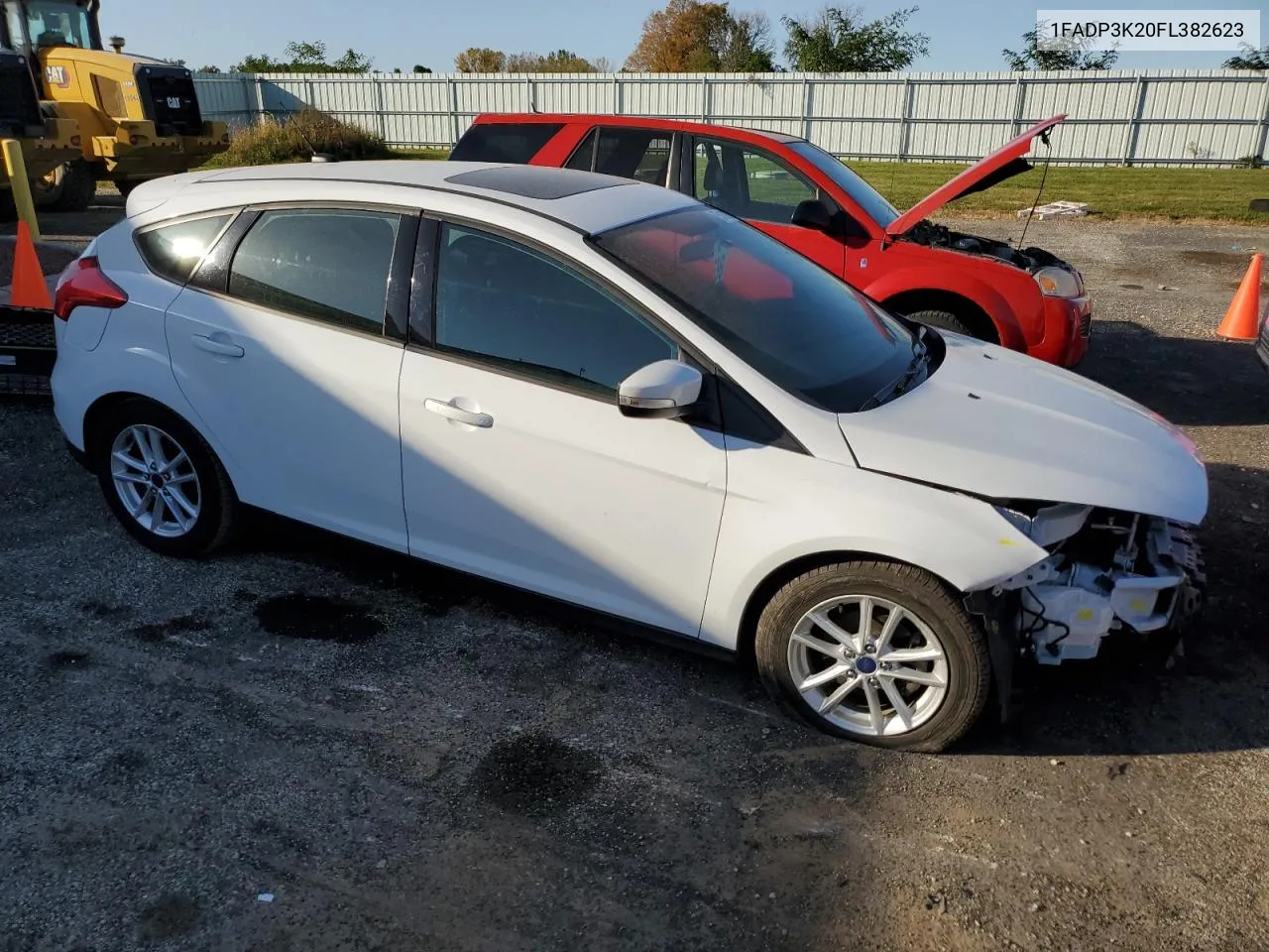 2015 Ford Focus Se VIN: 1FADP3K20FL382623 Lot: 75161964