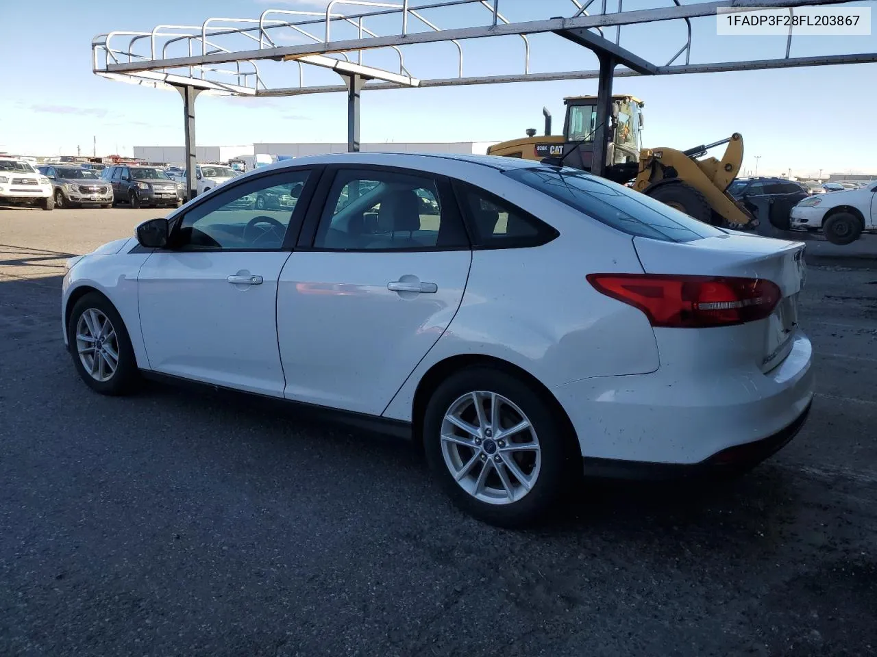 2015 Ford Focus Se VIN: 1FADP3F28FL203867 Lot: 75218944