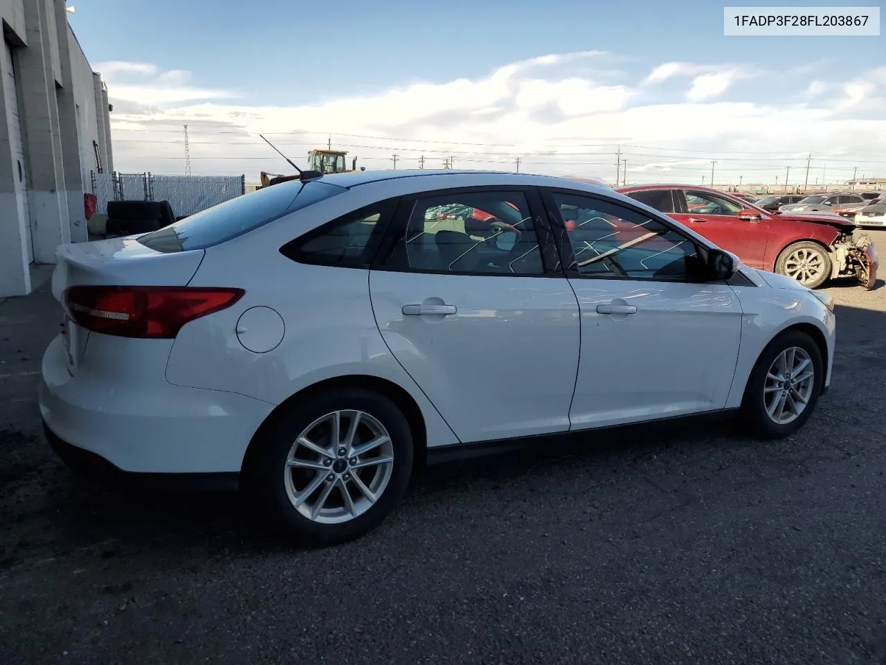 2015 Ford Focus Se VIN: 1FADP3F28FL203867 Lot: 75218944