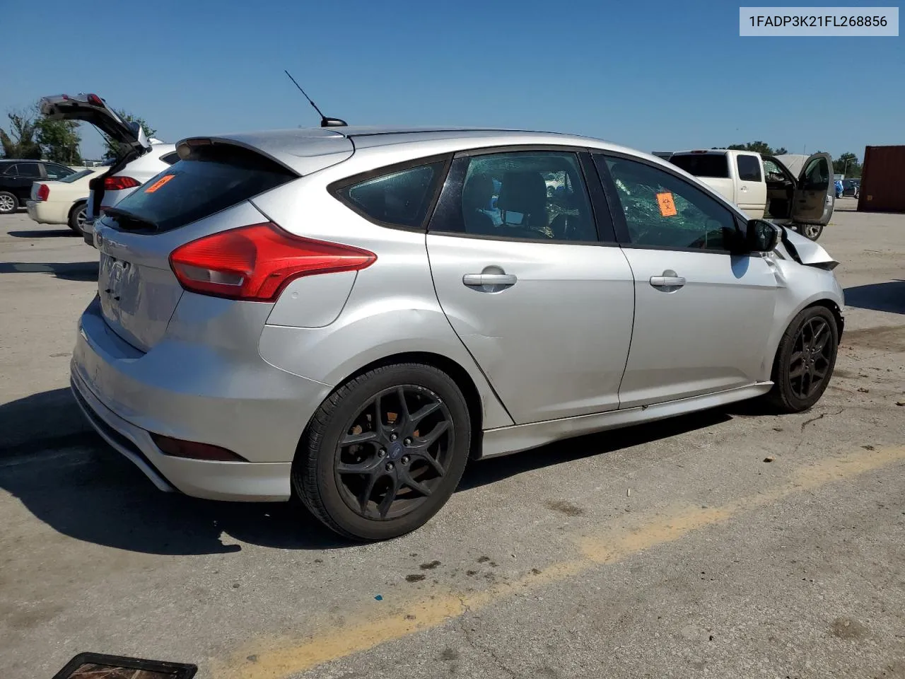 2015 Ford Focus Se VIN: 1FADP3K21FL268856 Lot: 75527394