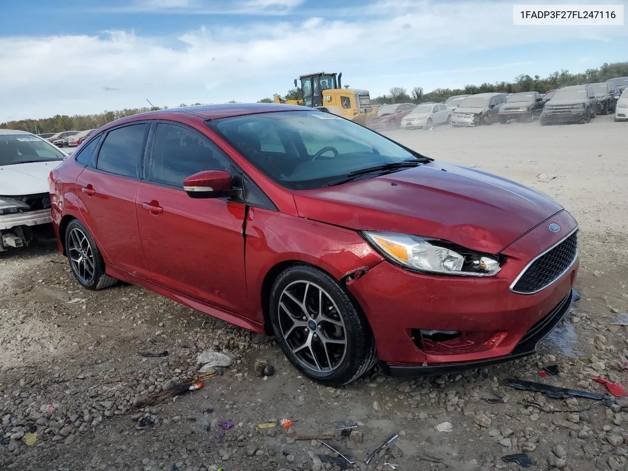 1FADP3F27FL247116 2015 Ford Focus Se