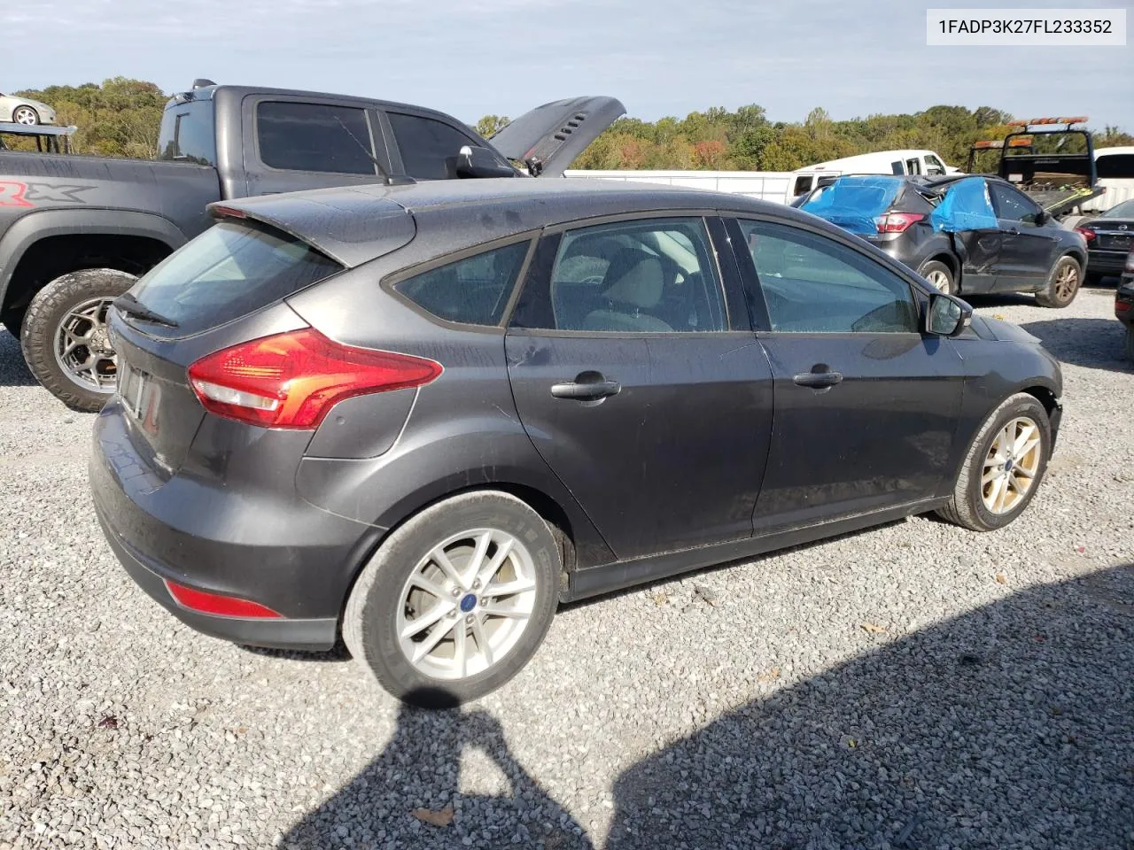 2015 Ford Focus Se VIN: 1FADP3K27FL233352 Lot: 75651474