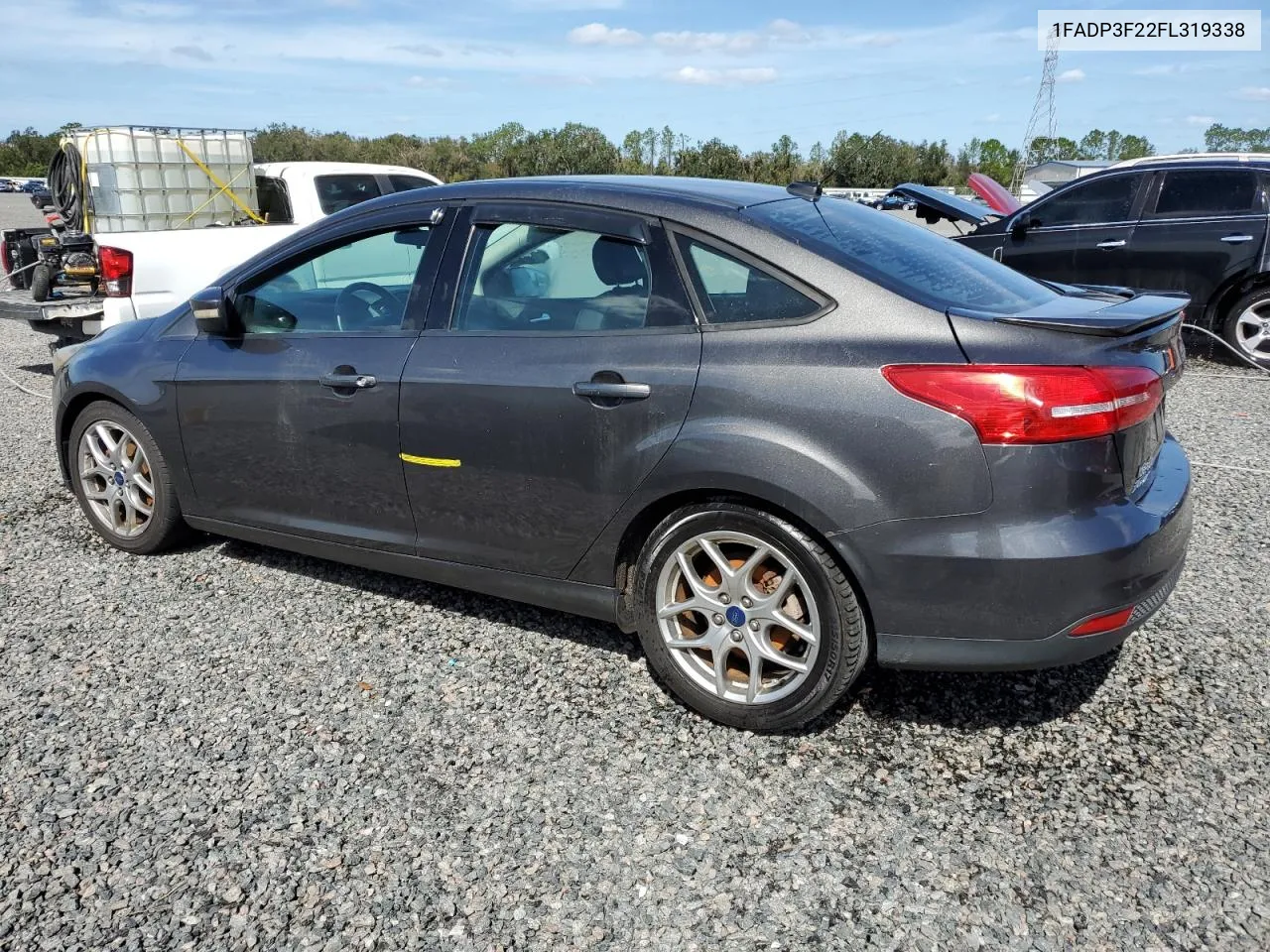 2015 Ford Focus Se VIN: 1FADP3F22FL319338 Lot: 76007284