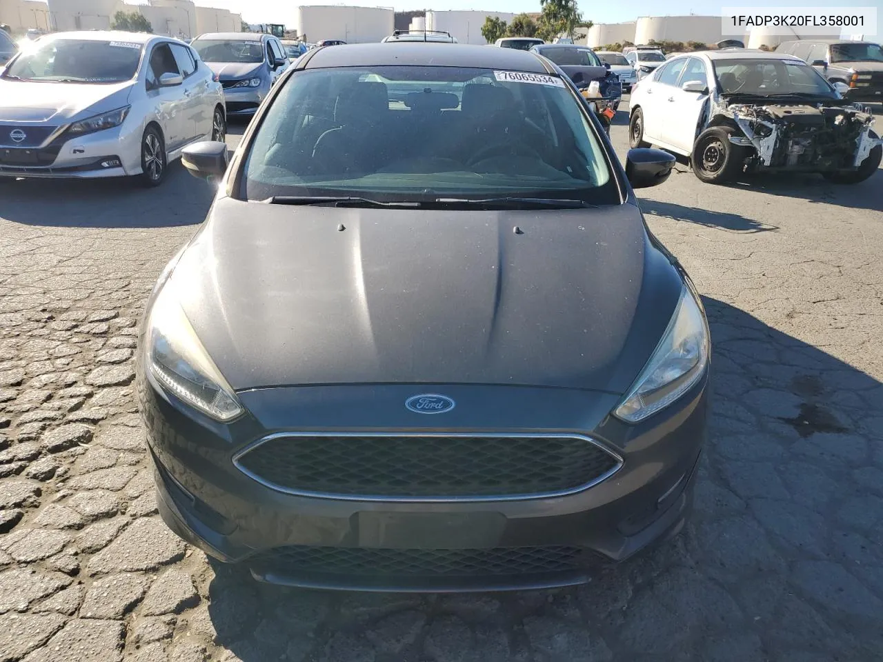 2015 Ford Focus Se VIN: 1FADP3K20FL358001 Lot: 76065534