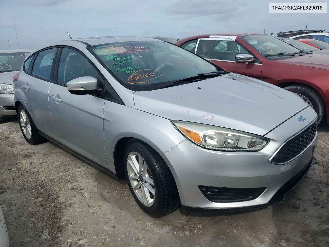 2015 Ford Focus Se VIN: 1FADP3K24FL329018 Lot: 76146784