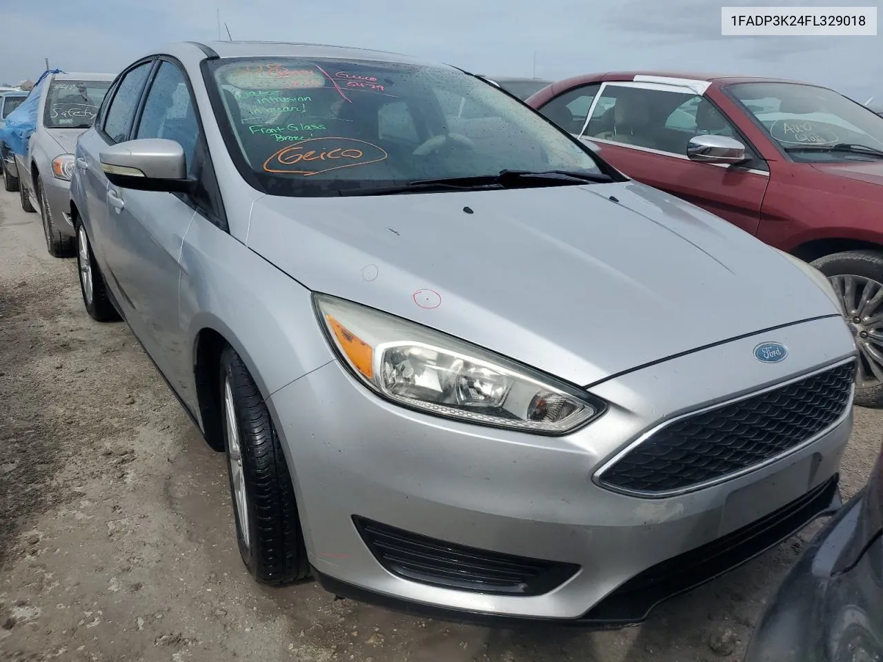 2015 Ford Focus Se VIN: 1FADP3K24FL329018 Lot: 76146784