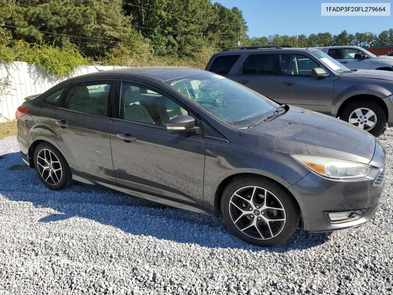 2015 Ford Focus Se VIN: 1FADP3F20FL279664 Lot: 76231764