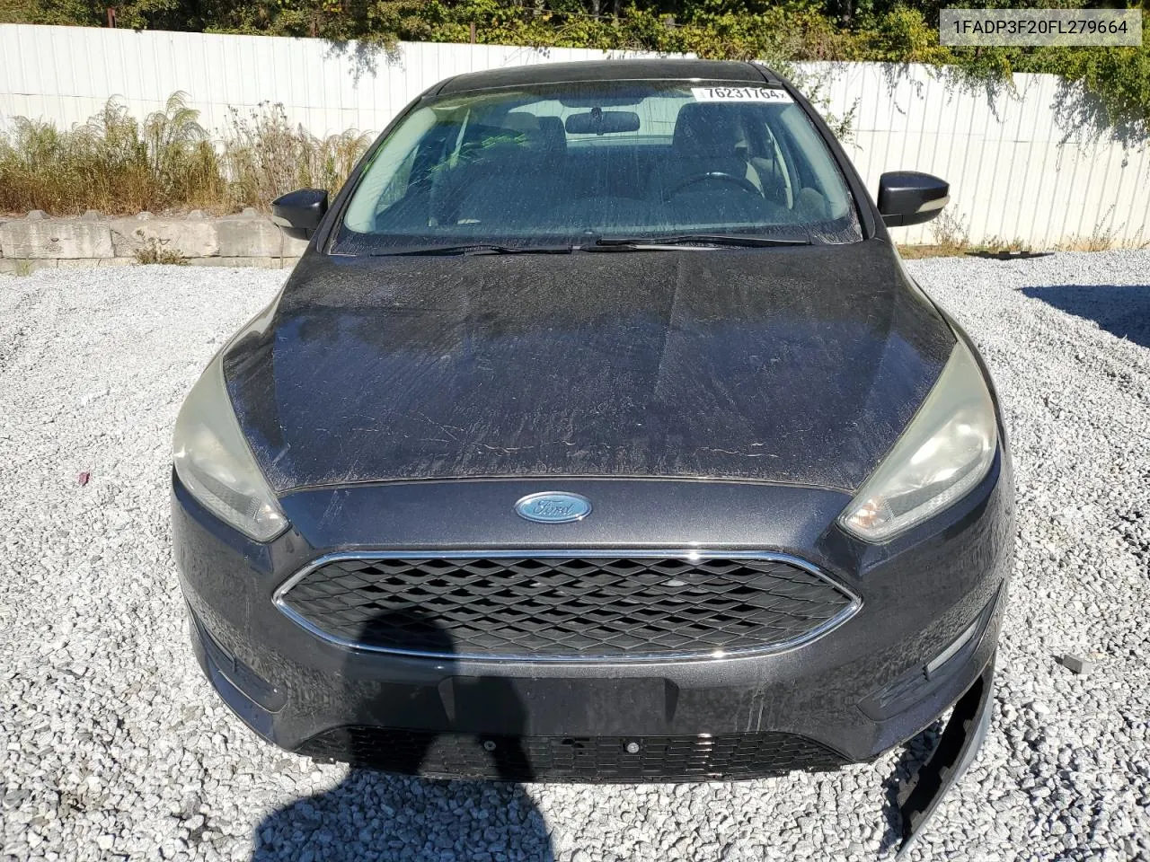 2015 Ford Focus Se VIN: 1FADP3F20FL279664 Lot: 76231764