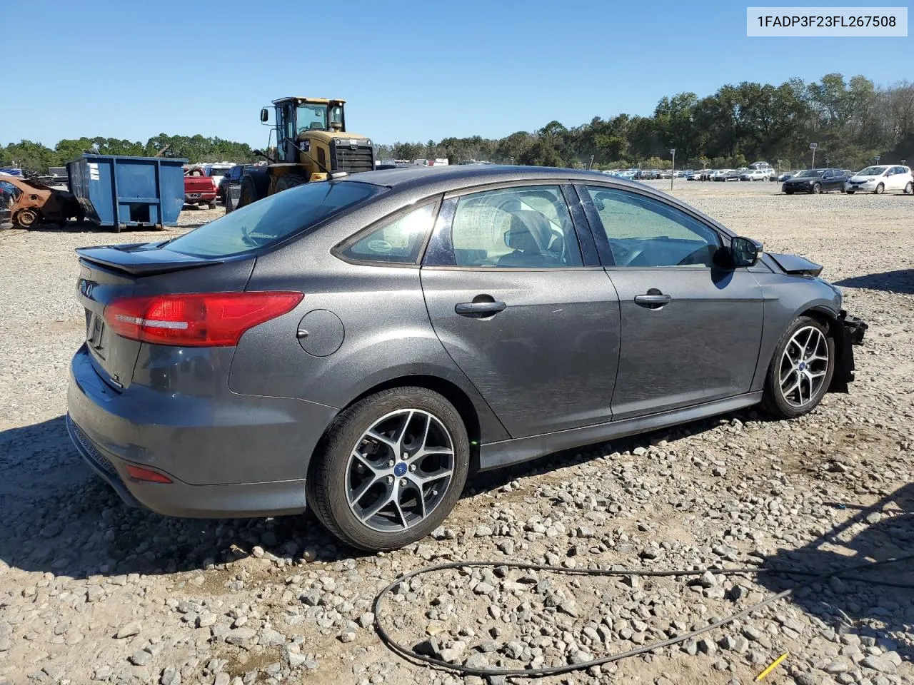 2015 Ford Focus Se VIN: 1FADP3F23FL267508 Lot: 76274514