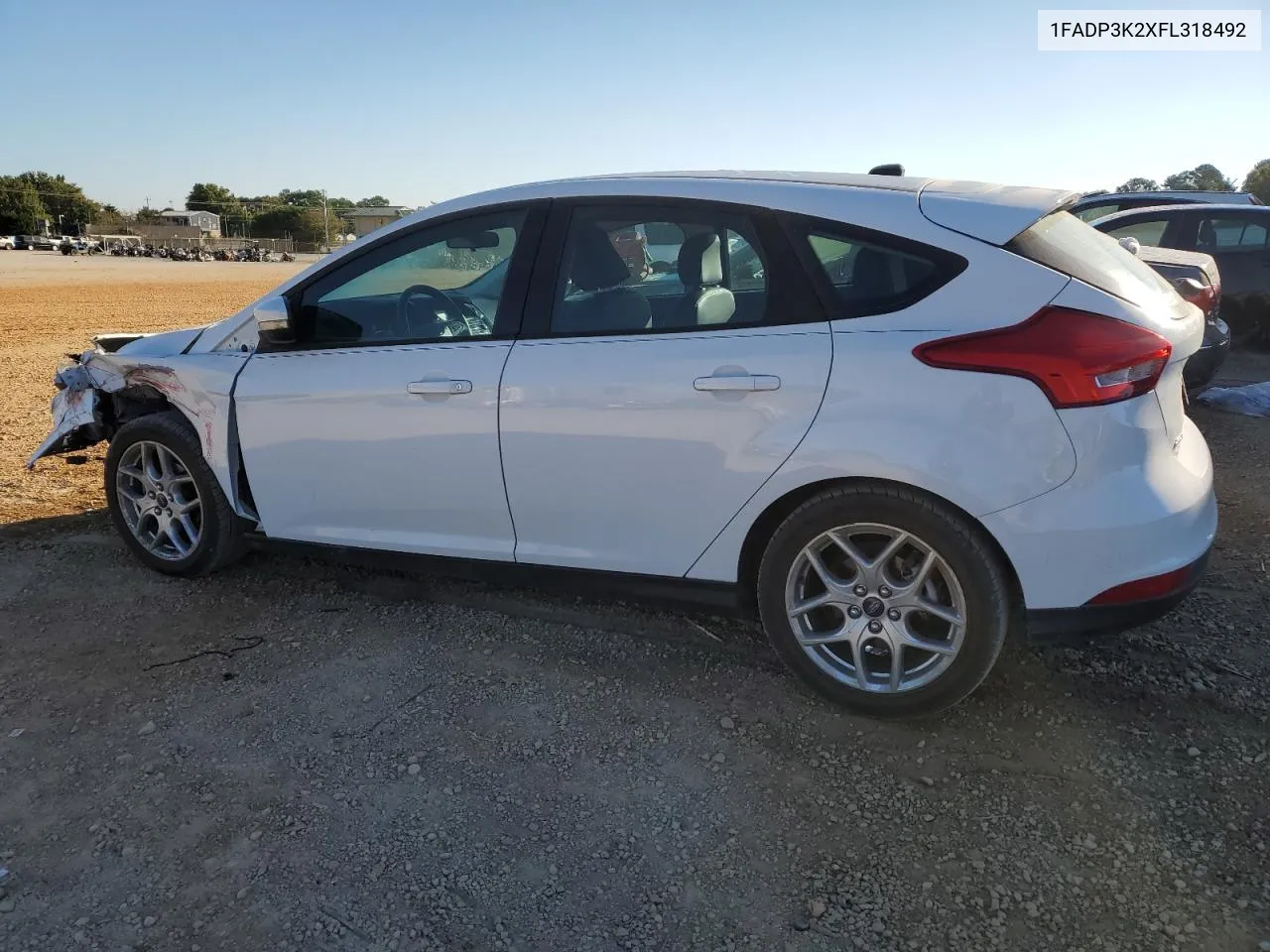 2015 Ford Focus Se VIN: 1FADP3K2XFL318492 Lot: 76332724