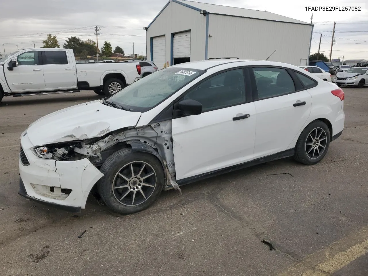 2015 Ford Focus S VIN: 1FADP3E29FL257082 Lot: 76403314