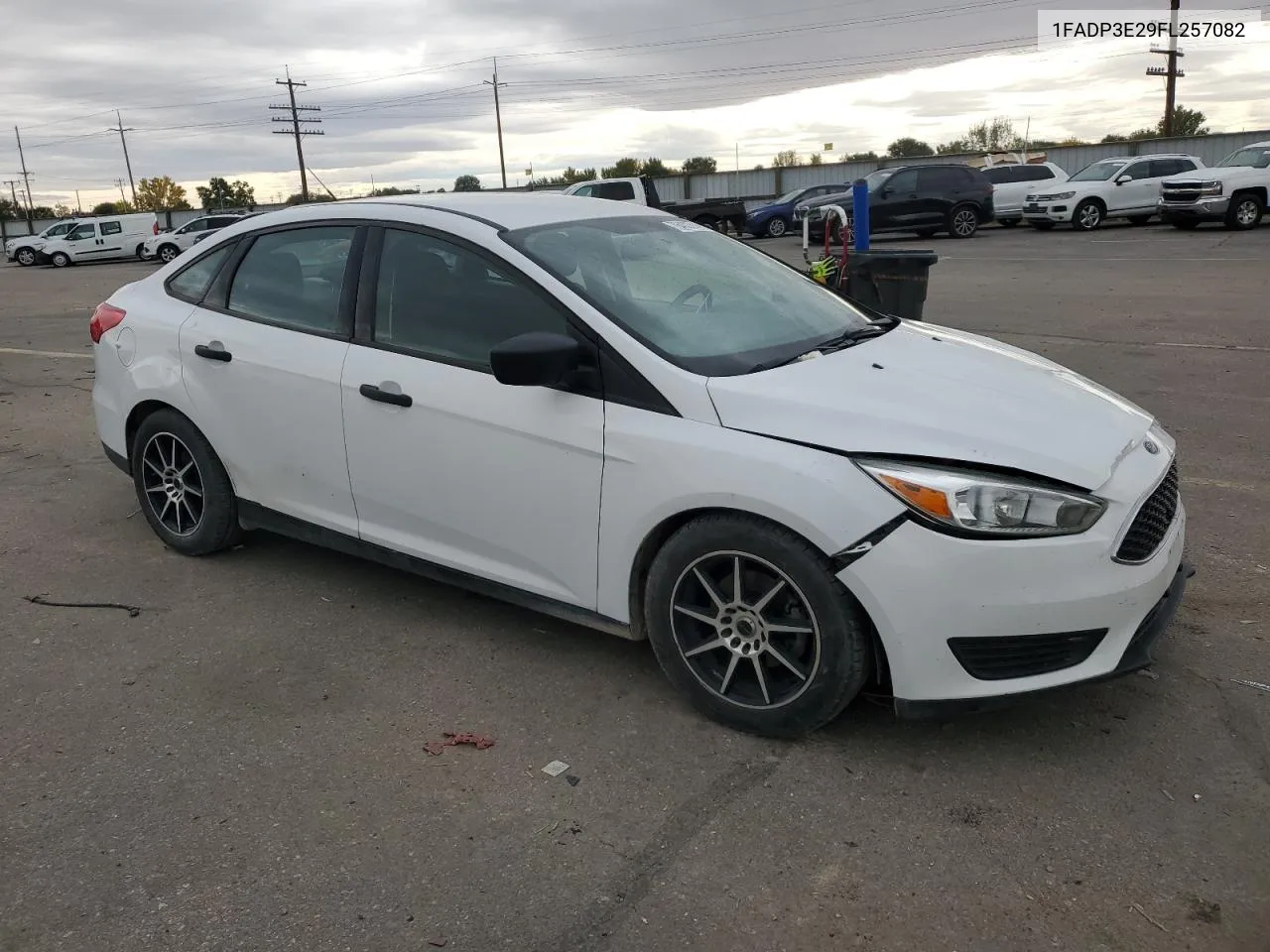 2015 Ford Focus S VIN: 1FADP3E29FL257082 Lot: 76403314