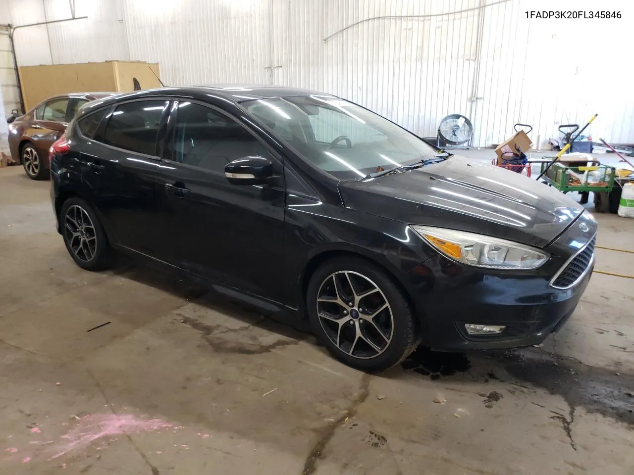 2015 Ford Focus Se VIN: 1FADP3K20FL345846 Lot: 76476414