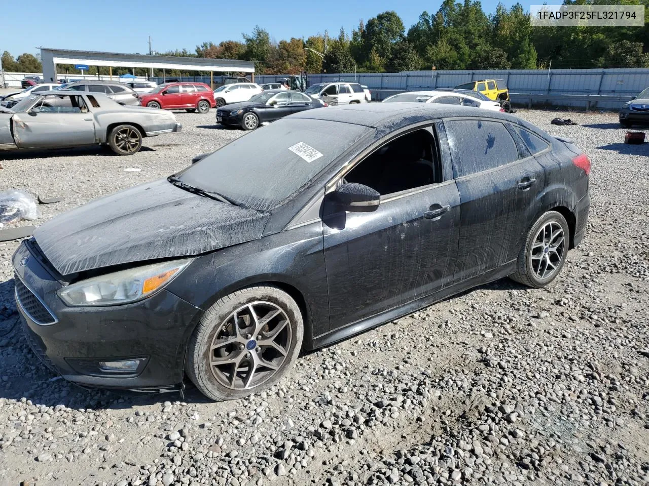 2015 Ford Focus Se VIN: 1FADP3F25FL321794 Lot: 76524764