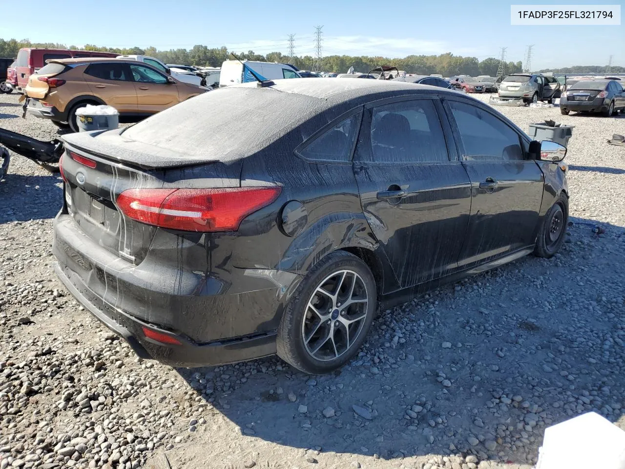 2015 Ford Focus Se VIN: 1FADP3F25FL321794 Lot: 76524764