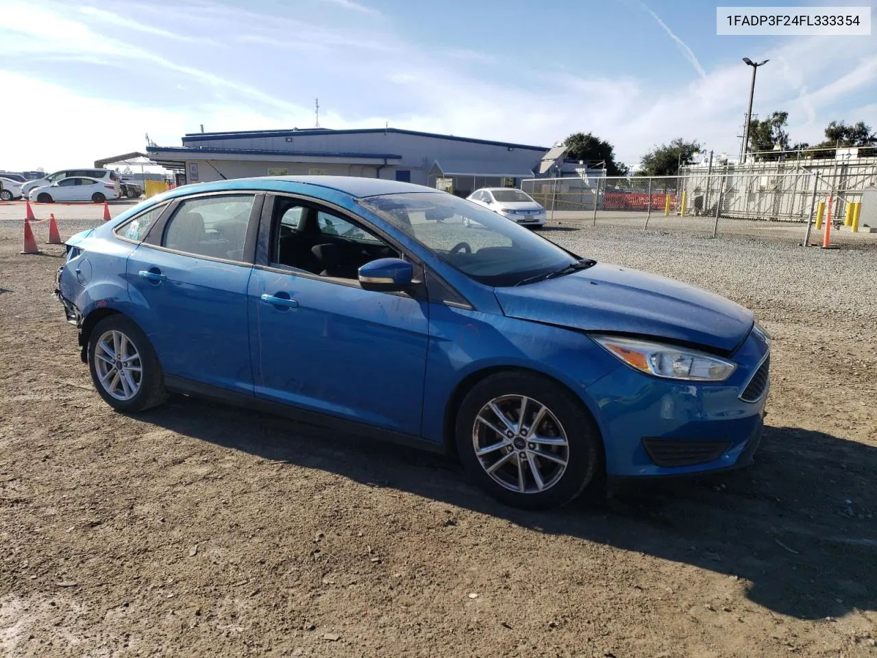 2015 Ford Focus Se VIN: 1FADP3F24FL333354 Lot: 76749414