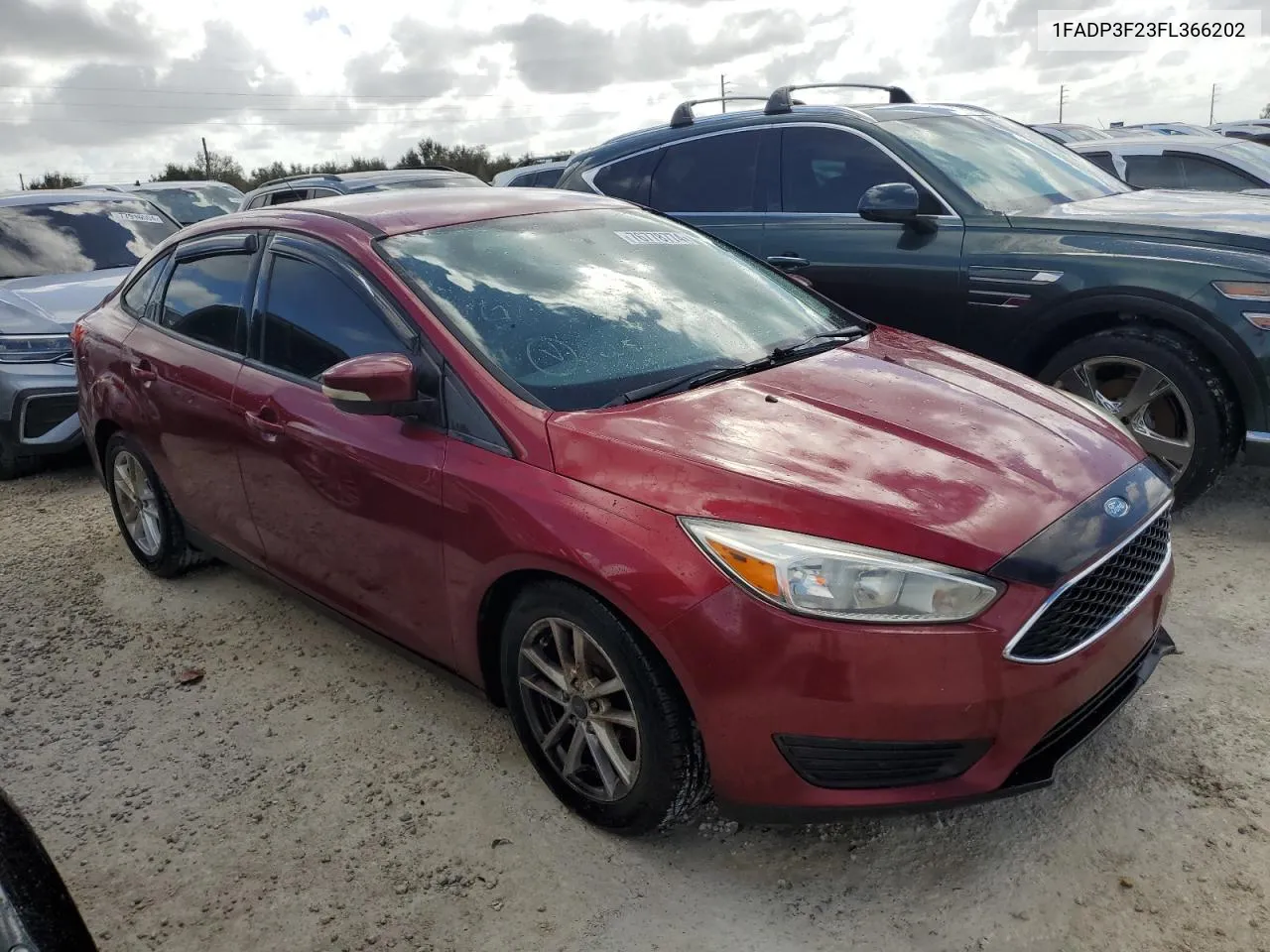 2015 Ford Focus Se VIN: 1FADP3F23FL366202 Lot: 76778774