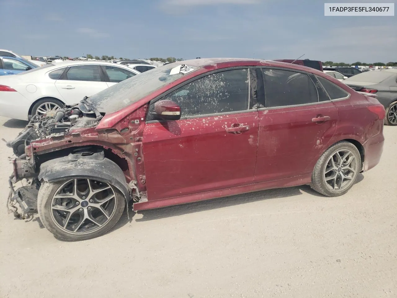 2015 Ford Focus Se VIN: 1FADP3FE5FL340677 Lot: 76832264