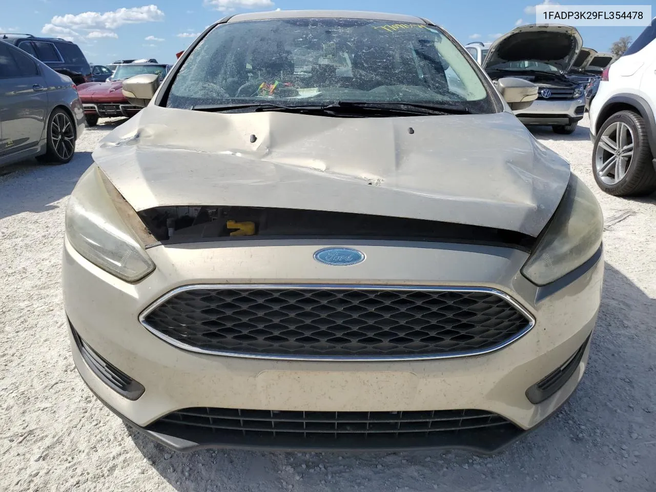 2015 Ford Focus Se VIN: 1FADP3K29FL354478 Lot: 77012394