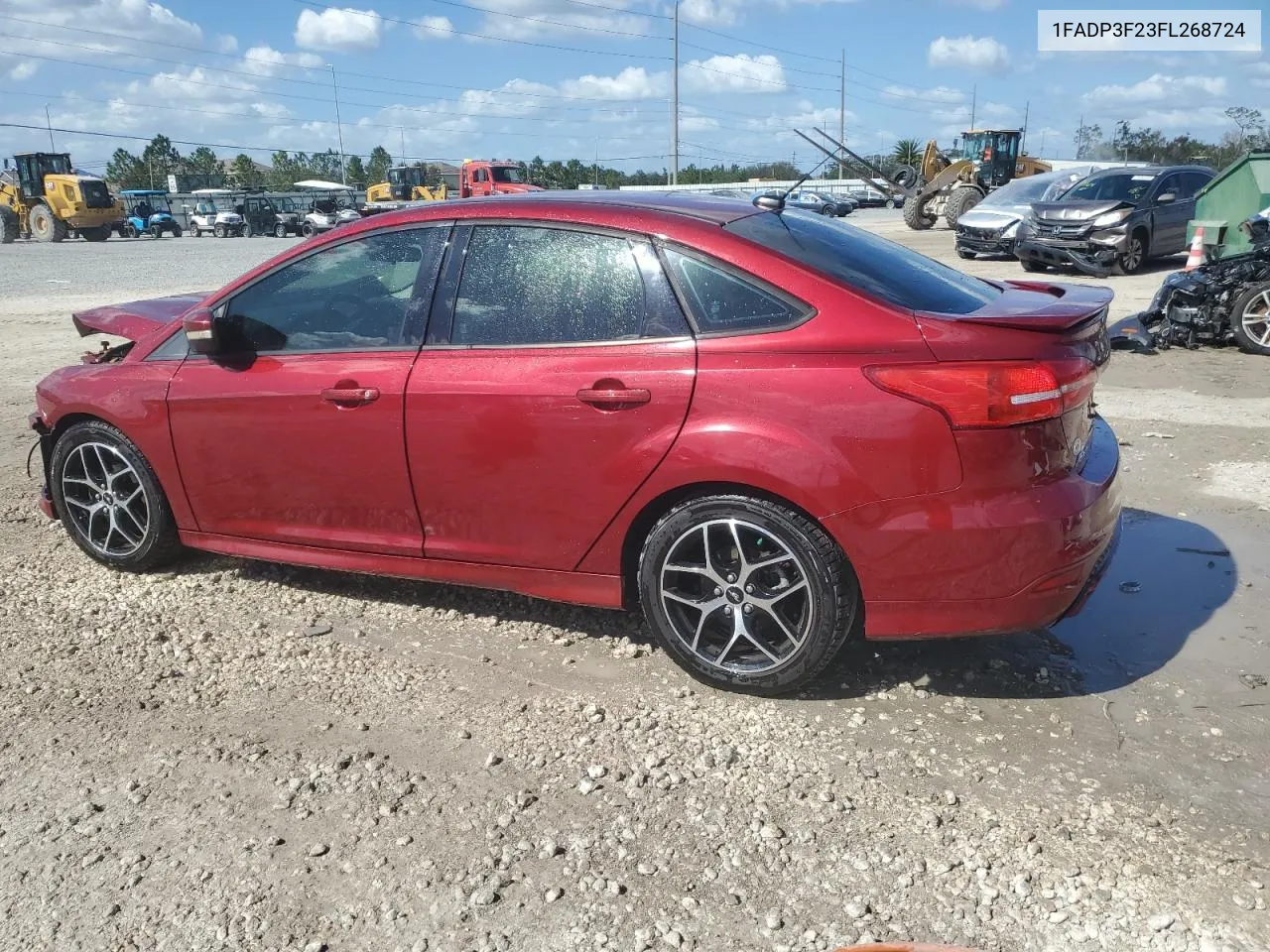 2015 Ford Focus Se VIN: 1FADP3F23FL268724 Lot: 77159604