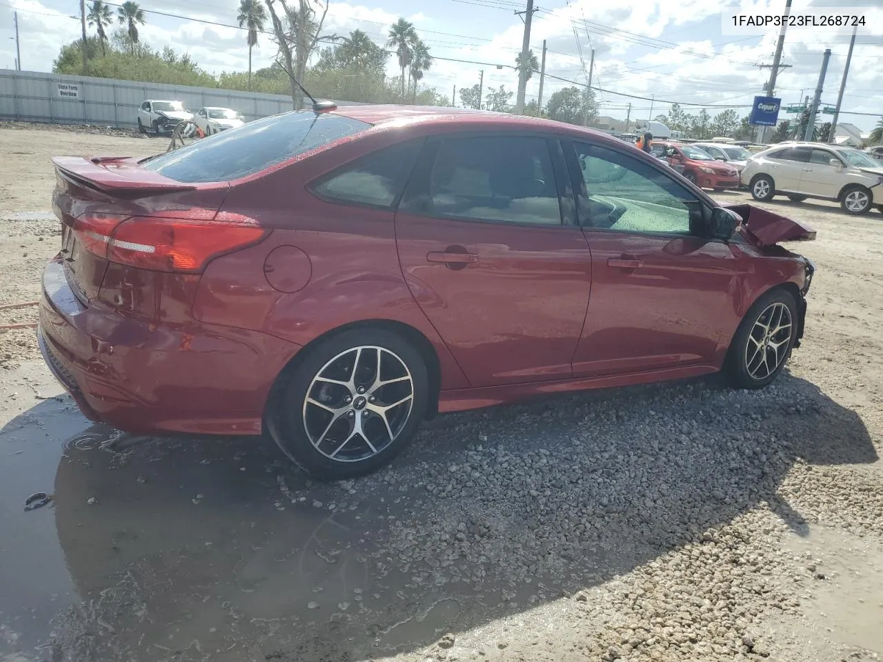 2015 Ford Focus Se VIN: 1FADP3F23FL268724 Lot: 77159604