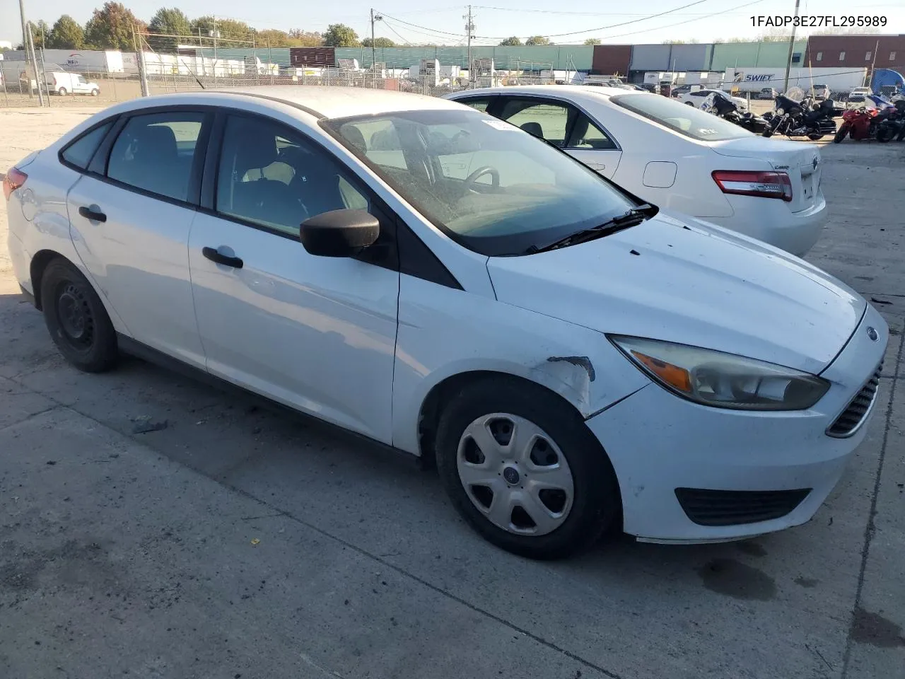 2015 Ford Focus S VIN: 1FADP3E27FL295989 Lot: 77225094