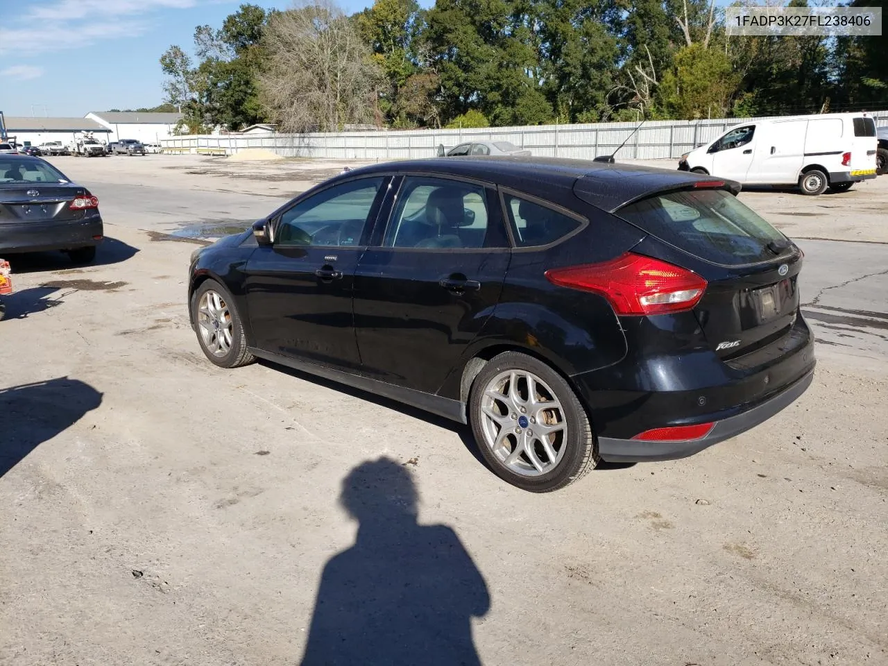 2015 Ford Focus Se VIN: 1FADP3K27FL238406 Lot: 77261374