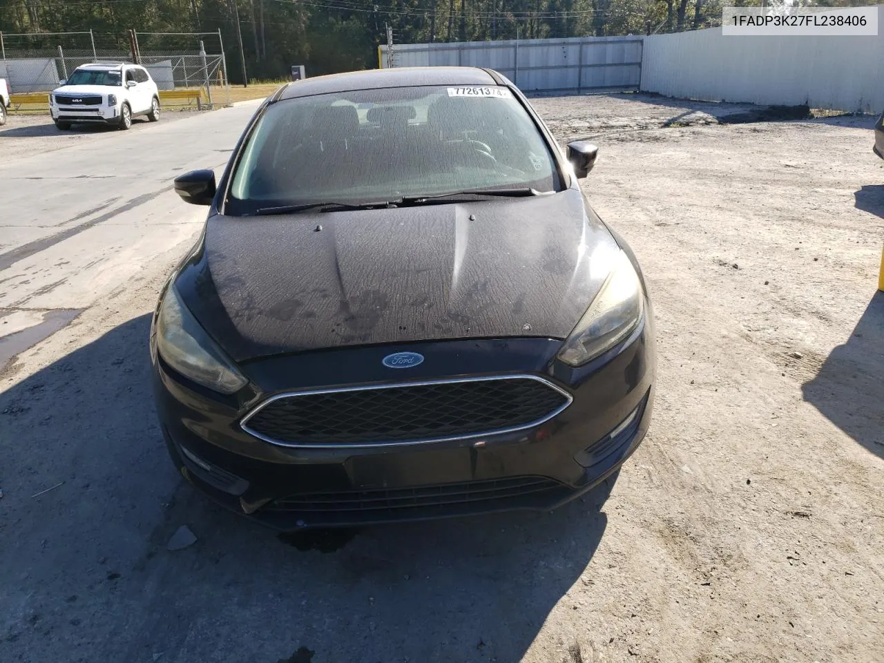 2015 Ford Focus Se VIN: 1FADP3K27FL238406 Lot: 77261374