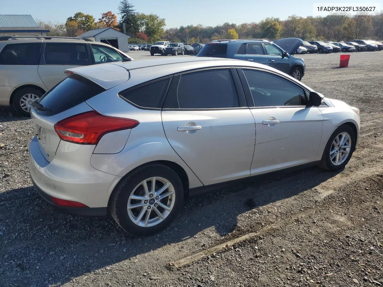 2015 Ford Focus Se VIN: 1FADP3K22FL350627 Lot: 77306314