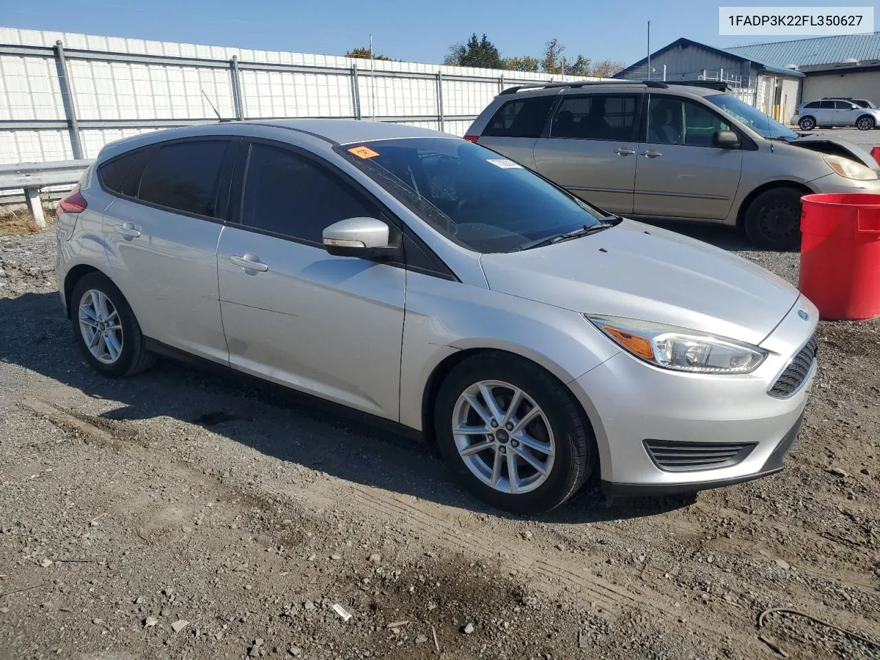 2015 Ford Focus Se VIN: 1FADP3K22FL350627 Lot: 77306314