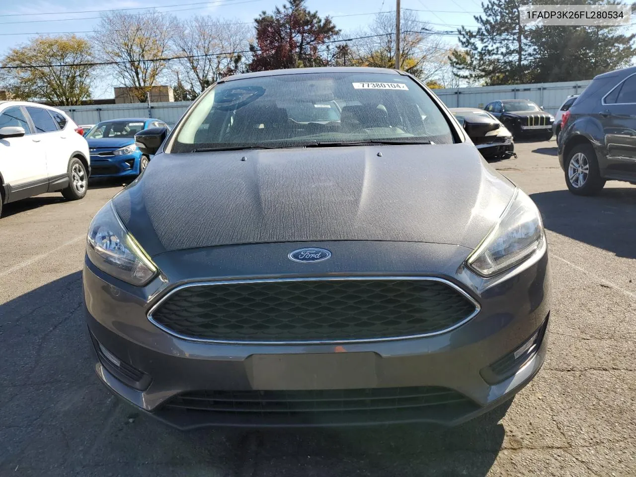 1FADP3K26FL280534 2015 Ford Focus Se