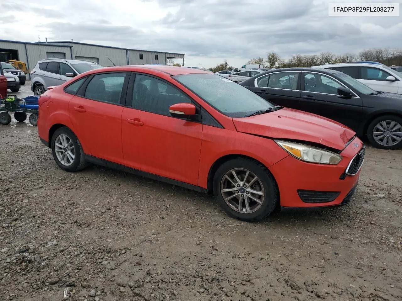 2015 Ford Focus Se VIN: 1FADP3F29FL203277 Lot: 77796534