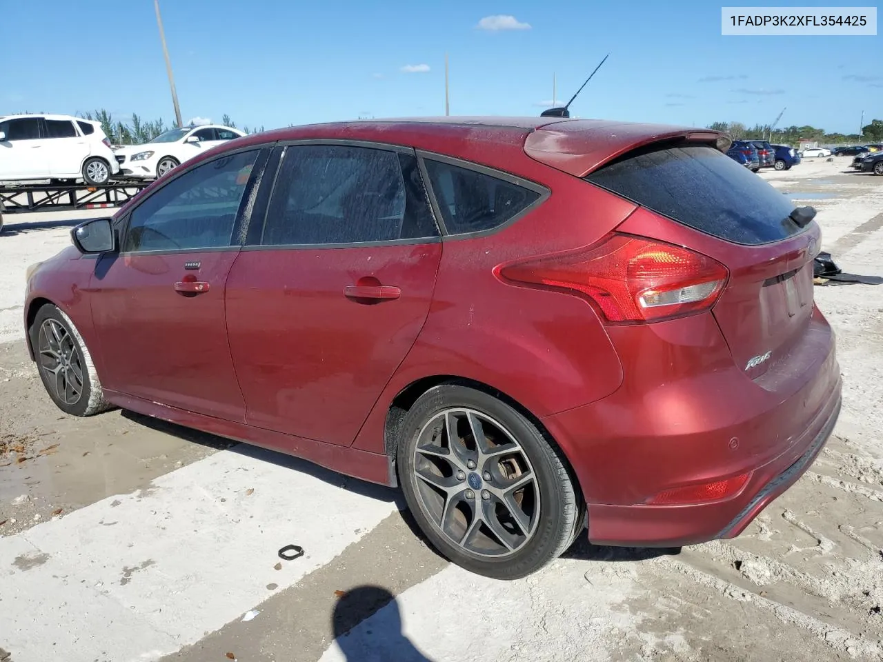 2015 Ford Focus Se VIN: 1FADP3K2XFL354425 Lot: 77901784