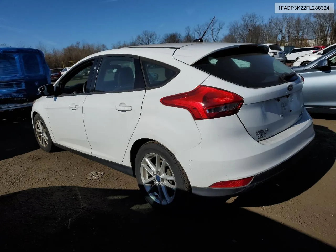 2015 Ford Focus Se VIN: 1FADP3K22FL288324 Lot: 78070514