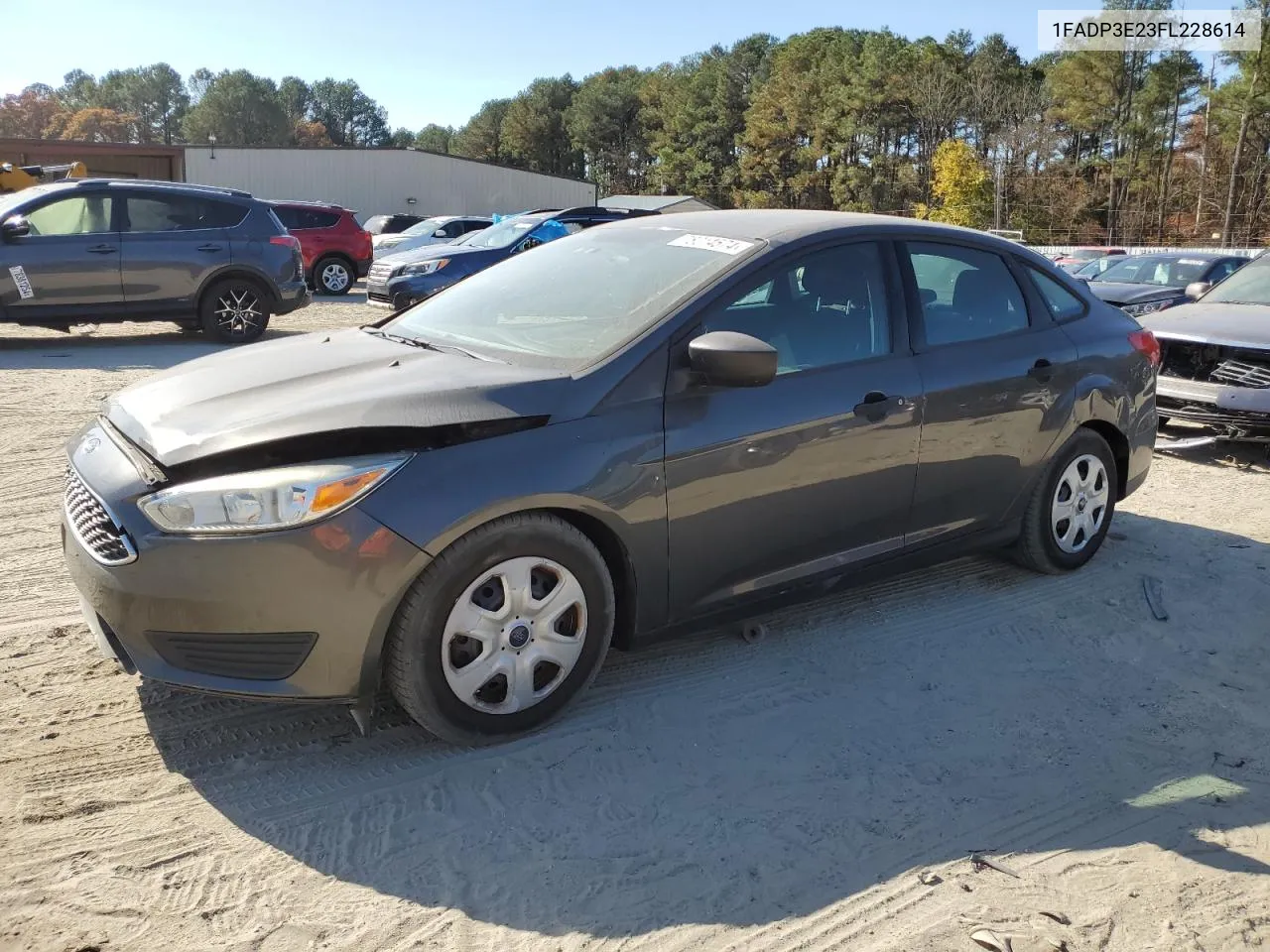 2015 Ford Focus S VIN: 1FADP3E23FL228614 Lot: 78214574