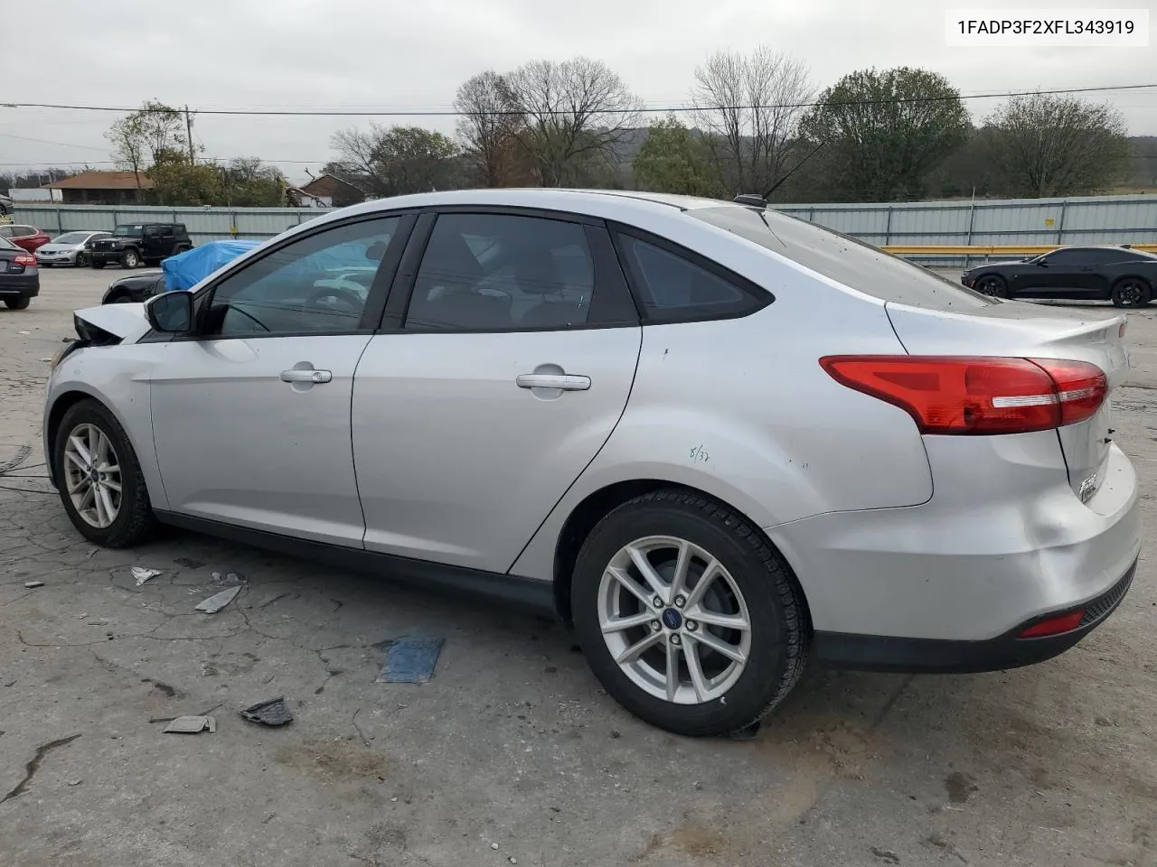 2015 Ford Focus Se VIN: 1FADP3F2XFL343919 Lot: 78357774