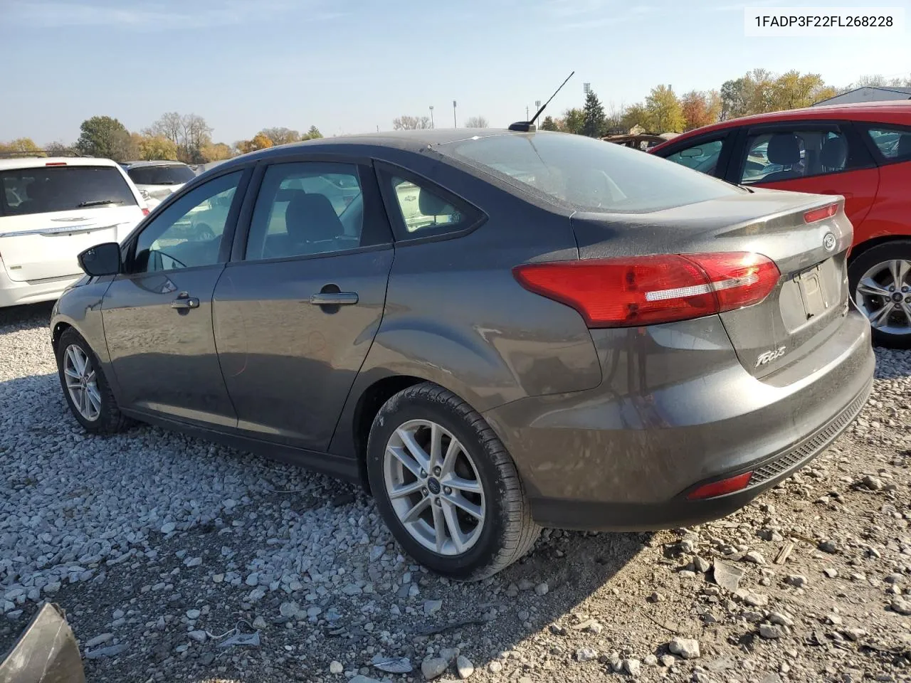 2015 Ford Focus Se VIN: 1FADP3F22FL268228 Lot: 78429974